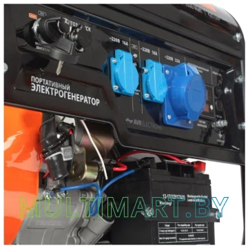 Бензиновый генератор Patriot GP 7210AE картинка 3